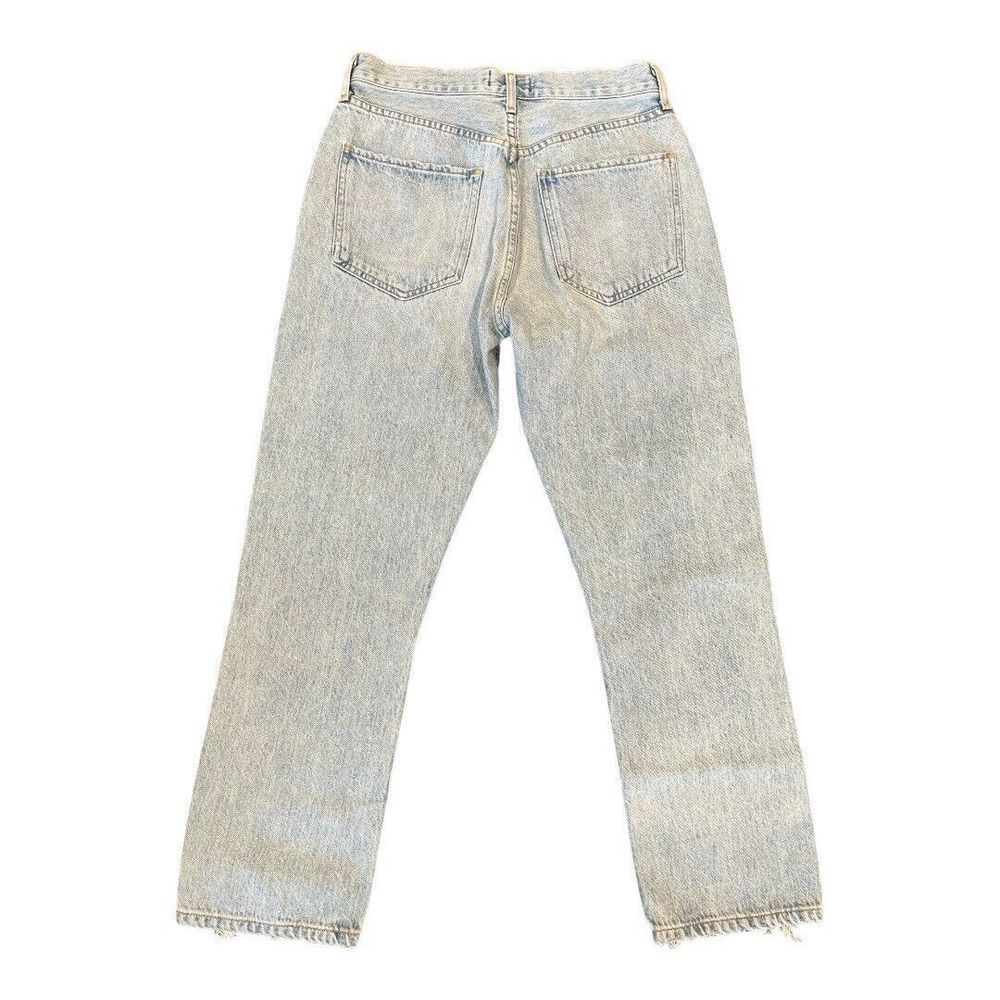 Agolde Riley High-Waist Ankle Straight-Leg Jeans Women'sPants Size 27 - Picture 6 of 6